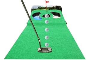 Club Champ Super Sized Putt N' Hazard Electric Putting Mat