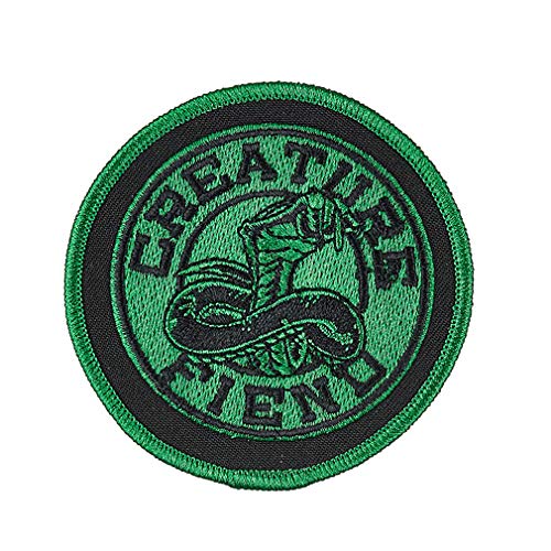 Creature Skateboard Patch Fiend Club Snake Logo Embroidered 