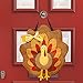JOYIN Thanksgiving Turkey Burlap Door Decorations for Autumn Wall Decoration and Fall Party Favor Supply Décor.