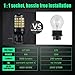 Marsauto  7443 7440 T20 LED Reverse Backup Bulb Extremely Bright 52 SMD 3030 2835 Chipsets Back up Stop Tail Light Lamp Bulbs Replacement Set of 2
