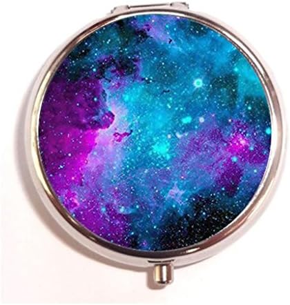Nebula Galaxy Custom Fashion Pill Box Medicine Tablet Holder Organizer Case for Pocket or Purse
