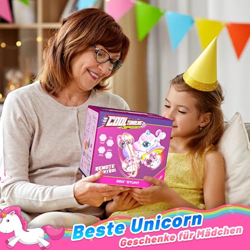 Hot Bee Remote Controlled Car Girls from 3 4 5 6 Years, Car Toy from 3 4 5 6 Years Girls, Unicorn Gift Girls 3-6 Years