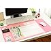 Large Mouse Pad — Multi-function Desk Mouse Mat Pink Waterproof Office Desk Protector Mat Laptop Keyboard Computer Mouse Pad