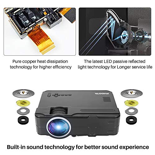 5 Projector+PHOOTA+Projectors+Multimedia+Smartphone