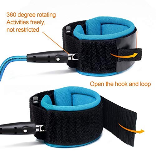 Meflying Kids Baby Safety Anti-Lost Strap Walking Harness Wristbands Wrist Link Harnesses & Leashes - Thumbnail 4