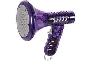 Toysmith Tech Gear Multi Voice Changer – Megaphone Toy with 8 Voice Effects and LED Lights – Fun Outdoor Toy for Kids Ages 5+ – Cool Gag Gifts or Birthday Gift Idea – Colors May Vary, Battery Included
