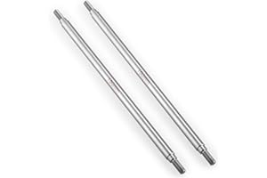 QUPA AM STORE RC Stainless Steel Suspension Links 150mm Chassis Linkages Set for 1/10 Scale Upgrades SCX10 TRX4 RC Crawler Car Accessories