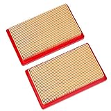HEYZLASS 2 Pack 951-10298 Air Filter, Replace for Cub Cadet 751-10298 Kohler 14 083 01-S MTD 11A 12A Series Lawn Mower OEM Air Cleaner, 5-5/8" Length &times; 3-1/2" Width &times; 1" Height