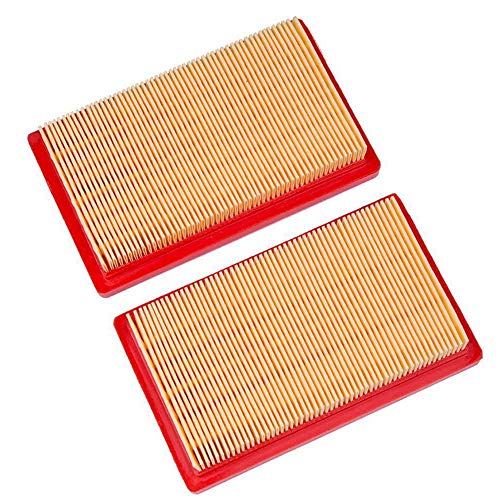 HEYZLASS 2 Pack 951-10298 Air Filter, Replace for Cub Cadet 751-10298 Kohler 14 083 01-S MTD 11A 12A Series Lawn Mower OEM Air Cleaner, 5-5/8" Length &times; 3-1/2" Width &times; 1" Height