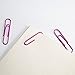 Officemate Breast Cancer Awareness PVC Free Giant Color Coated Paper Clips, 80per Tub, Pink (08908)