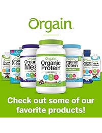 Orgain - Polvo de proteínas orgánicas a base de plantas, mantequilla de cacahuete de chocolate –...