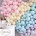 5 Inch Mini Pastel Latex Balloons 200pcs Macaron Candy Colored Latex Party Balloons for Wedding Graduation Engagement Birthday Baby Shower or Any Friends & Family Party Decorations