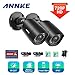 ANNKE 2-Packed 720P HD-TVI Security Camera 1280TVL 1.0MP Hi-Resolution Indoor/Outdoor Bullet Camera with 66ft Super Night Vision, Weatherproof Housing