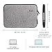 Inateck Universal 14 Inch Felt Laptop Sleeve Case Cover Bag (Fit 15.4 inch Macbook Pro Retina) - Gray