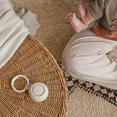 Hatch Rest Go | Portable Sound Machine for Babies & Kids | Sleep Soother Machine with 10 Calming Sleep Sounds | Rechargeable Travel Baby Sound Machine for Travel | Putty