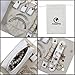 rampis Travel Jewelry Organizer - Portable Jewelry Roll for Travel - Portable & Light Weight Jewelry Storage Organizer Bag for Daily Jewelries - Ideal for Carrying Bracelets, Earrings, Rings & More