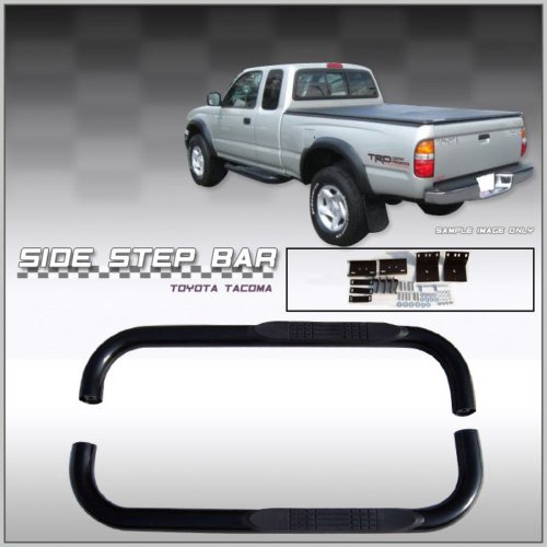 Toyota 2 Door Black Side Bars/Nerf Bars Fits the