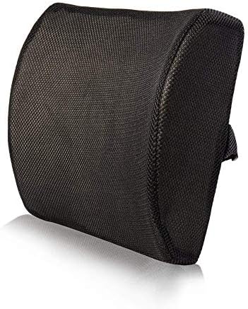 Ankamal Elec Lumbar Support Pillow Memory Lumbar Pillow Lumbar Lower Back Pain Support Cushion Orthopedic Lumbar Support for Car Home Office Chair