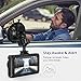 VAVA Dash Cam 1080P Full HD Car DVR Dashboard Camera, Driving Recorder with 3 Inch LCD Screen, Motion Detection, Loop Recording, Black