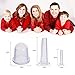 Silicone Cupping ,JungleArrow Set of 6 Cupping Therapy for Cellulite Body and Face,Eyes, Neck,Back Massage Suction Cup Anti-Aging Therapy (2 M Size,2 S Size ,2 XS Size)