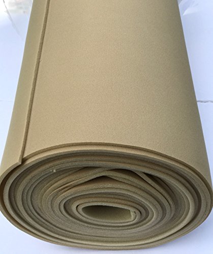 headliner doctor DIY repair fabric compatible with GMC Sierra 2500-Light Tan-72"x60"