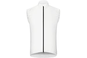 CEROTIPOLAR Club Fit Men's Thermal Fleece Cycling Vest for Bike Biking,Rain-Wind Proof Cycle Outwear