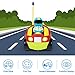SGILE RC Police Race Car Train Toy for Kids Birthday Gift Present, Remote Control with Light Music Radio for Toddlers Preschooler Baby Kids Child, Red