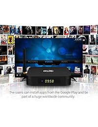 eshowee TX3 Pro Android 7.1 TV Box Amlogic S905 X Quad Core 64 bits 1 GB 8 GB 2.4 GHz WiFi Apoyo 4 K HD