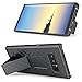 Galaxy Note 8 Case, TILL [Thin Design] Holster Locking Belt Swivel Clip Non-Slip Texture Hard Shell [Built-in Kickstand] Combo Case Defender Cover for Samsung Galaxy Note 8 All Carriers [Black]