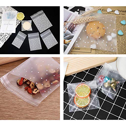 image for LiyuanQ Self Adhesive Treat Bag Cellophane Treat Bags Self-adhesive Se