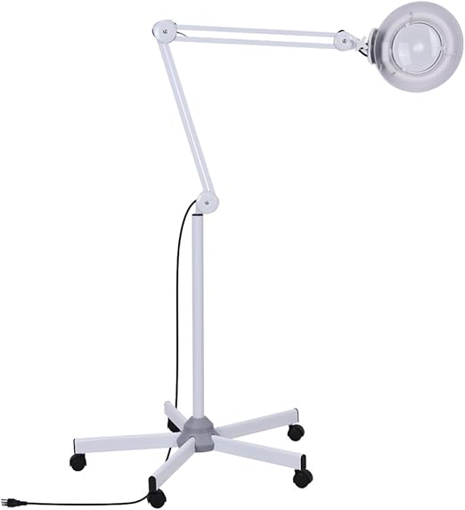 lampara lupa led estetica pie aumento