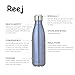 Reej Stainless Steel, 17 OZ / 500 ML Double Wall, Vacuum Insulated, Cola Shaped Thermos Bottle (Bronze)