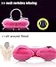 Lucear Inflatable Travel Pillow Set- Velvet Travel Neck Pillow, Sleep Mask, Earplugs - Including Carry Pouch for Convenient Storage - 3 Seconds Inflate Full (Light Gray1)