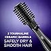 INFINITIPRO BY CONAIR Hot Air Spin Brush, 2 Inch and 1 1/2 Inch, Blackthumb 2