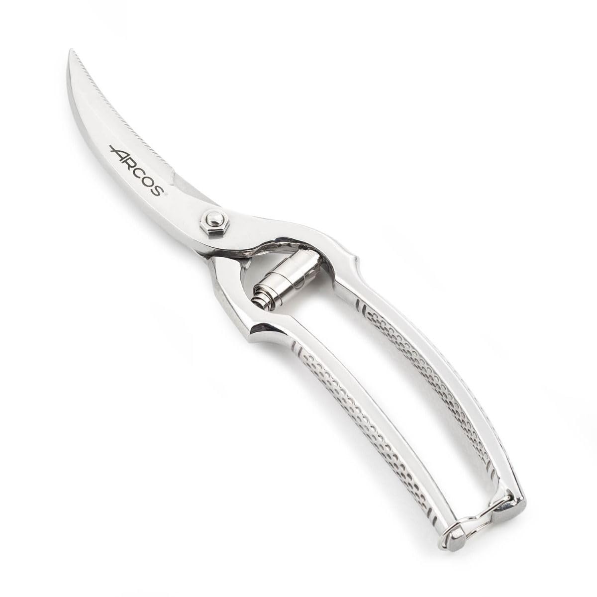 Arcos Series Ecopro - Poultry Shears - Blade Forged Stainless Steel 10" - Handle Forged Stainless Steel Silver Color