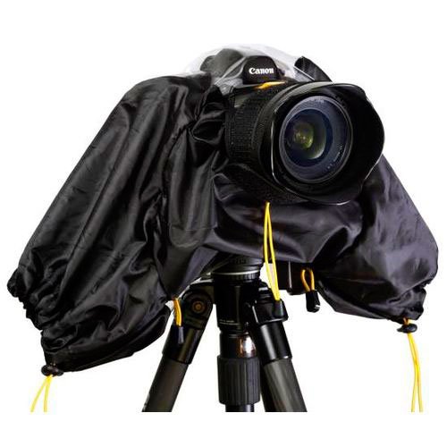 Polaroid SLR Rain Cover Protector For The Sony Alpha NEX-C3, 7, 6, 5N, 5R, 5T, 5, 3, 3N, F3, SLT-A33, A35, A37, A55, A57, A58, A65, A77, A99, DSLR A100, A200, A230, A290, A300, A330, A350, A380, A390, A450, A500, A560, A550, A700, A850, A900, A7, A7R, A3000, A5000, A6000 Digital SLR Cameras