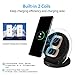Acekool Wireless Charger for Galaxy Note 8/ S8/ S8 +/ S7/ S7 Edge/ S6 Edge +/ Note 5, 5w QI Wireless Charging Stand with 2 Coils for iPhone X/ iPhone 8 plus/ iPhone 8 and Any Qi-enabled Devices