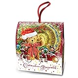 Gift Box with Sweets Russian Chocolate mix Merry Christmas and a Happy New Year