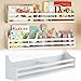 brightmaison Angel Floating Shelves for Wall & Nursery Bookshelf, Bathroom - Kitchen Organization and Storage Shelf 30