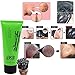 Blackhead Remover Mask Gift Brush tool Kit included Charcoal Face Mask Deep Detox black mask purifying peel off mask by Koolbabyessentials Reduces Pores Pimple black peel off mask