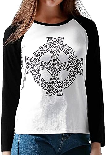 CROSS SILVER GOD JESUS5 Black Womans Classic Raglan Sleeves T Shirt