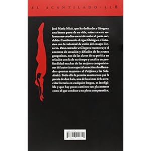 Para entender a Gï¿½ngora