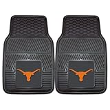Fanmats Texas Longhorns Heavy Duty Vinyl Car Mats
