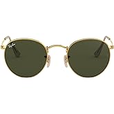 Ray-Ban Unisex Rb3447 Round Metal Round Sunglasses