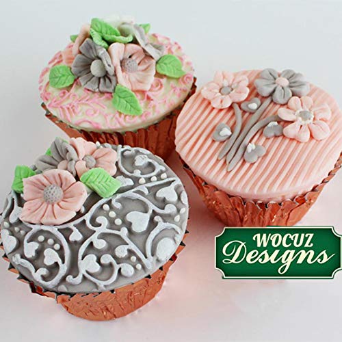 3 Wocuz+Silicone+Fondant+Cupcake+Decoration