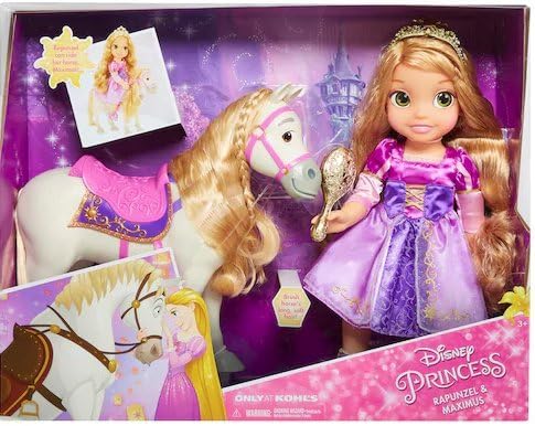 Maximus Disney Princess Rupunzel Doll and Horse Set from Tangled