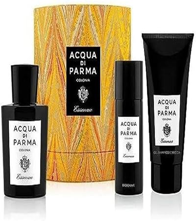 Acqua di Parma Colonia Essenza EDC Gift Set 100ml Spray Shower Gel Deodorant