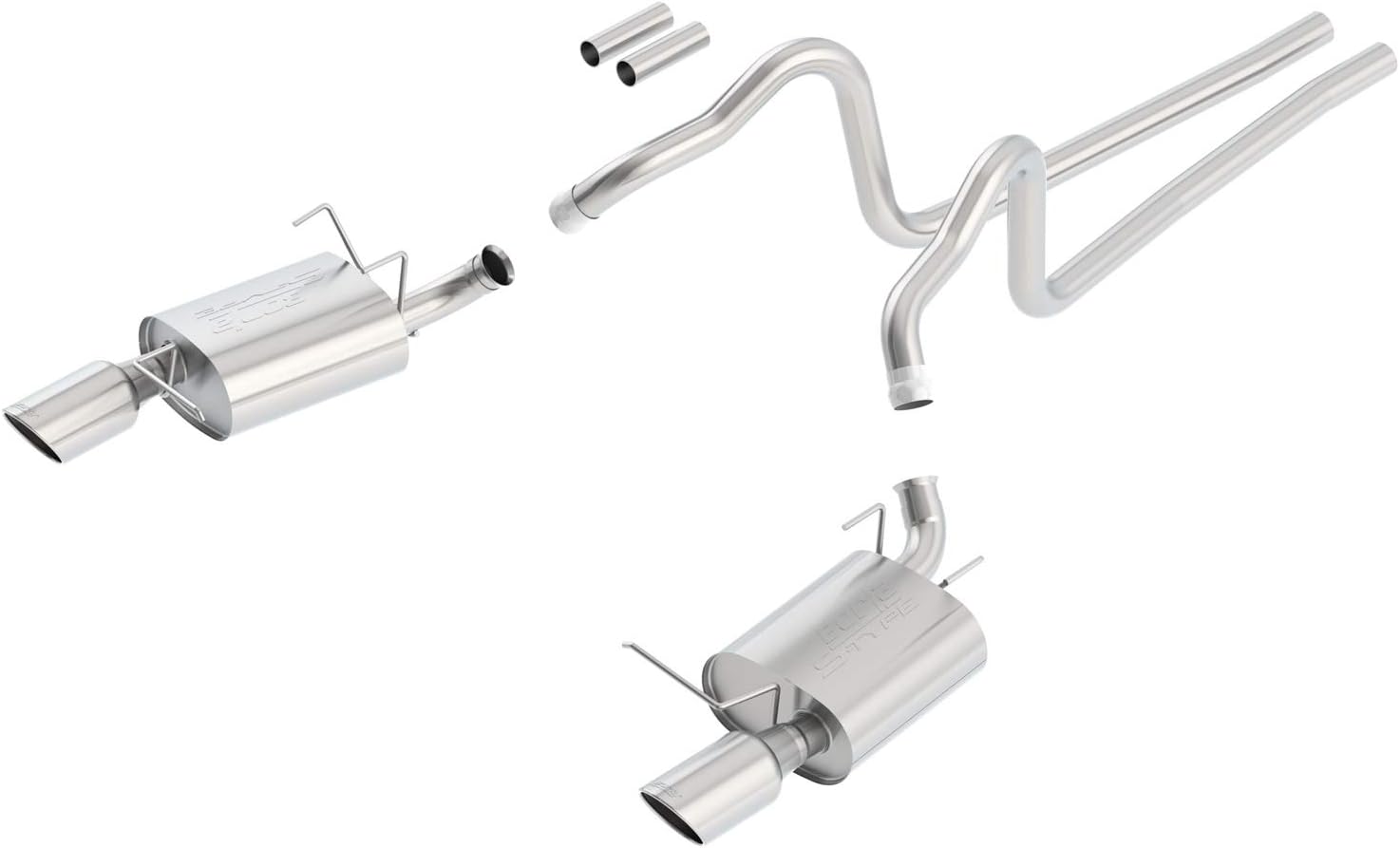 Borla Exhaust 140375 2011 Mustang 3.7L V6 SS Cat Back S Type Exht Kit