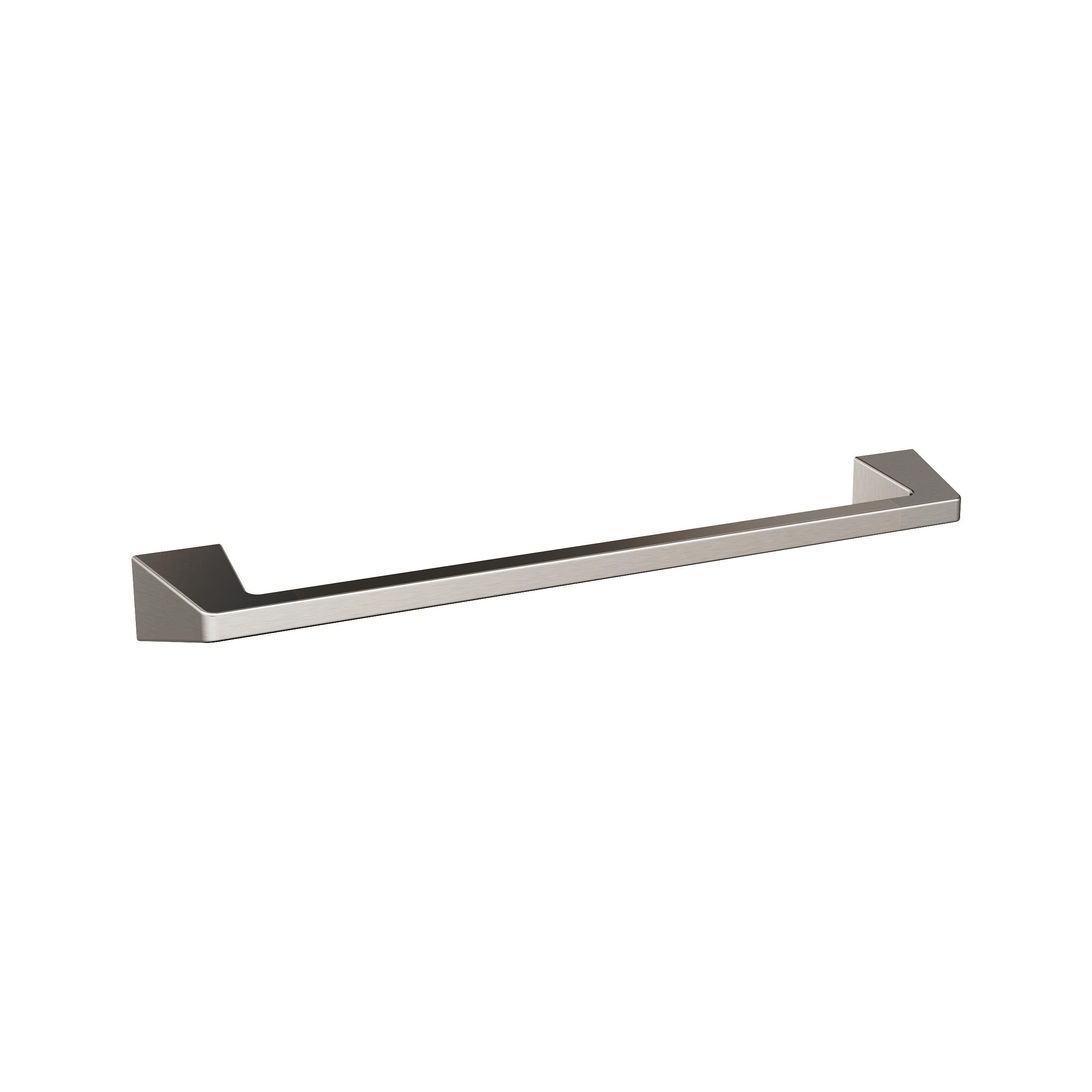 Amerock BH36003G10 | Brushed Nickel Towel Bar | 18 in (457 mm) Towel Rack | Blackrock | Bathroom Towel Holder | Bathroom Hardware | Bath Accessories