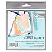 Adhesive Clear Corner Storage Pockets Set of 2, Medium 4.5